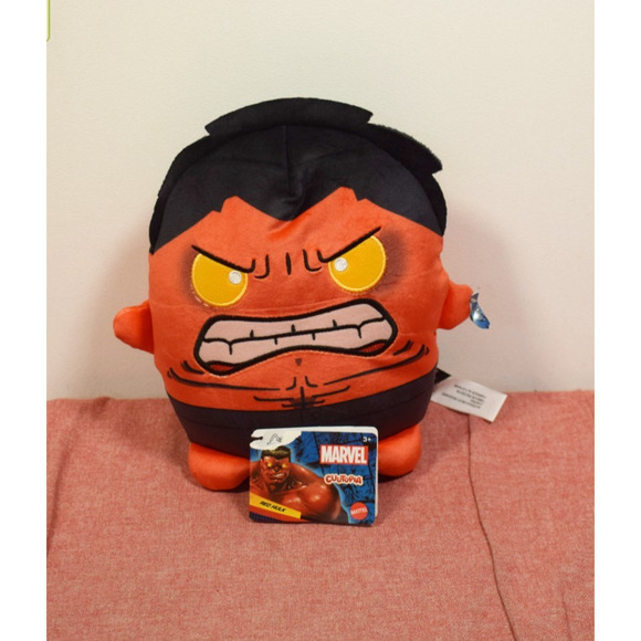 Marvel Cuutopia Red Hulk 7" Plush - Picture 1 of 4